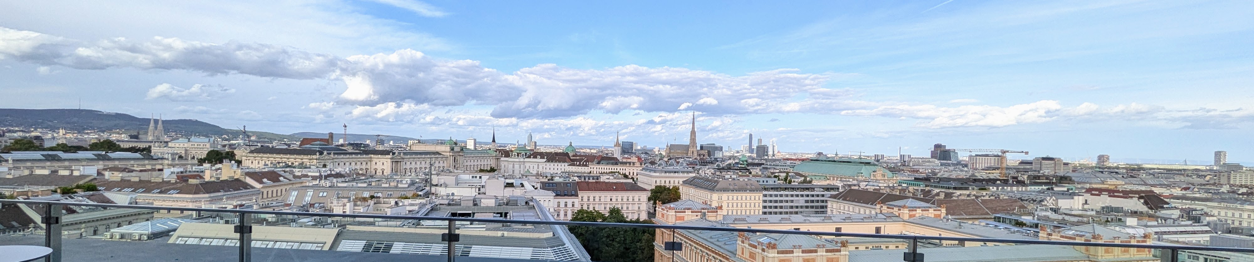 Vienna skyline from the COMSOC 2025 venue