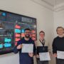 Three Contest Awards for Graph Drawing Student Teams